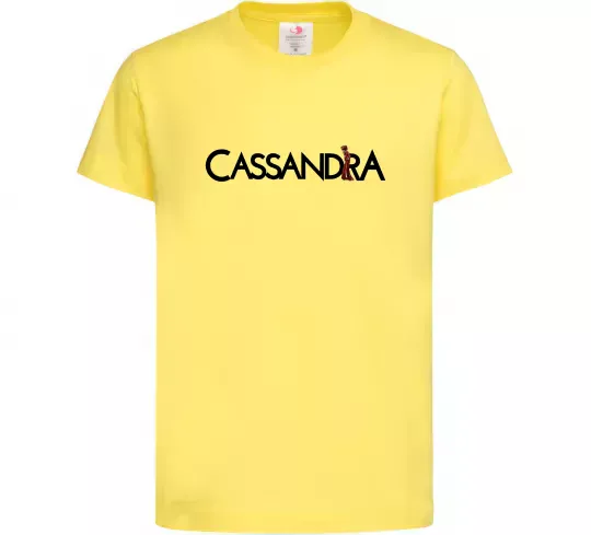 Детская футболка Cassandra Лимонный фото