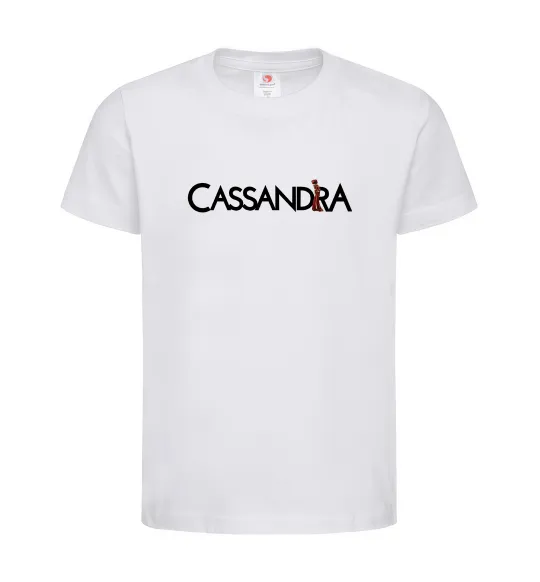 Детская футболка Cassandra Белый фото