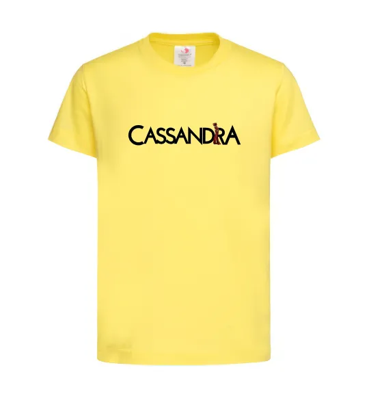Детская футболка Cassandra Лимонный фото