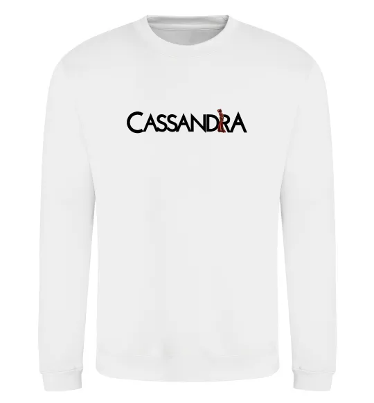 Свитшот Cassandra Белый фото