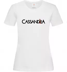 Жіноча футболка Cassandra Білий фото