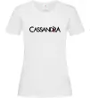 Жіноча футболка Cassandra Білий Жіноча футболка Cassandra Білий фото