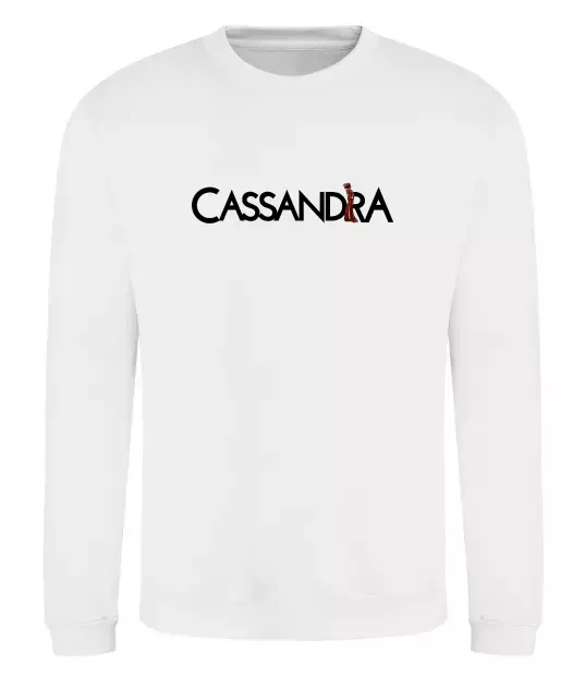 Свитшот Cassandra Белый фото