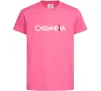 Детская футболка Cassandra Ярко-розовый фото