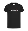 Детская футболка Cassandra Черный фото