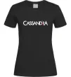 Жіноча футболка Cassandra Чорний Жіноча футболка Cassandra Чорний фото