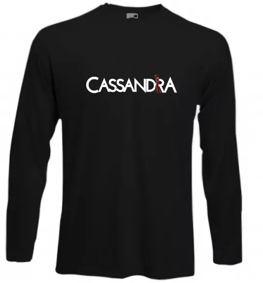 Лонгслив Cassandra Черный фото