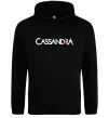 Чоловіча толстовка (худі) Cassandra Чорний Чоловіча толстовка (худі) Cassandra Чорний фото