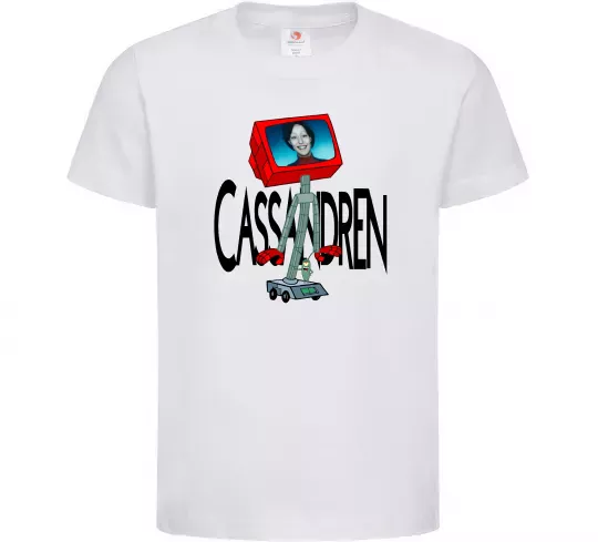 Детская футболка Cassandren Белый фото