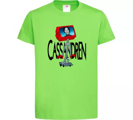 Детская футболка Cassandren Лаймовый фото