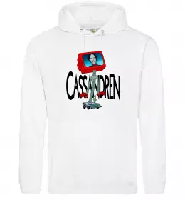 Женская толстовка (худи) Cassandren Белый фото