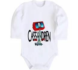 Дитячий бодік More than Cassandra Білий фото