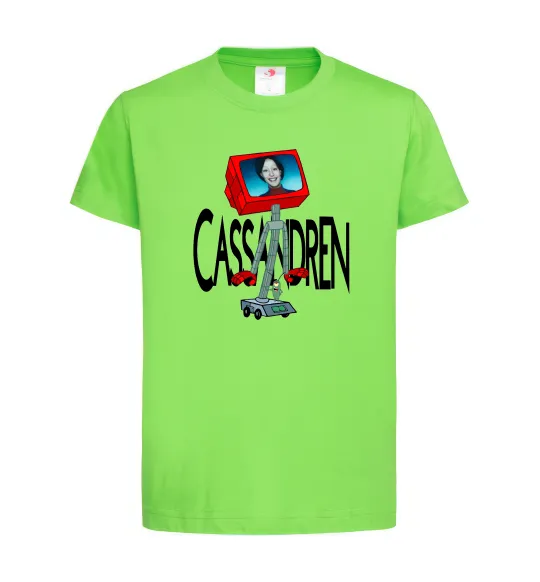Детская футболка Cassandren Лаймовый фото