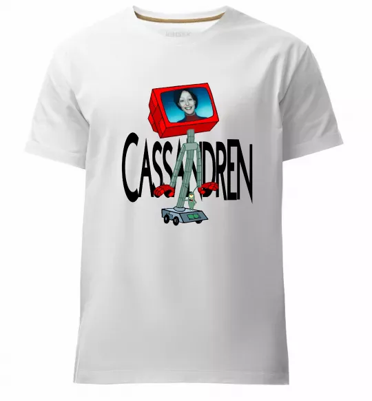 Мужская премиум футболка Cassandren Белый фото