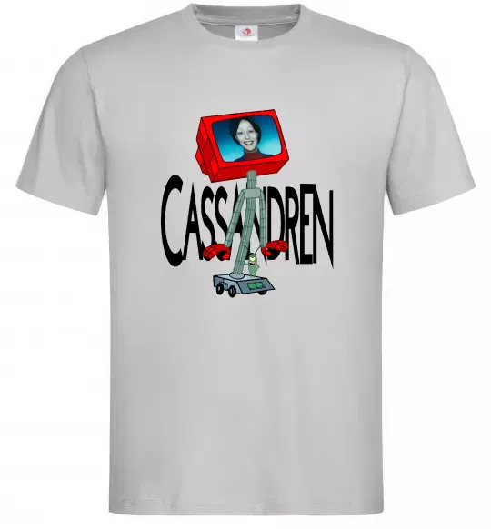 Мужская футболка Cassandren Серый фото