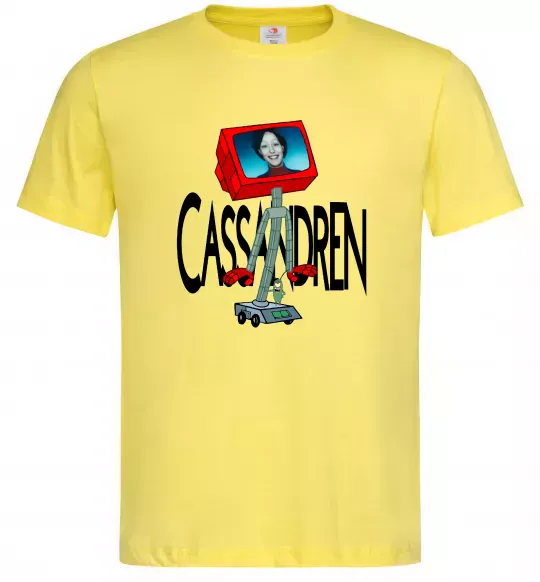 Мужская футболка Cassandren Лимонный фото