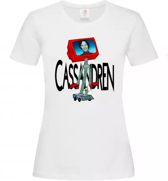 Женская футболка Cassandren Белый фото