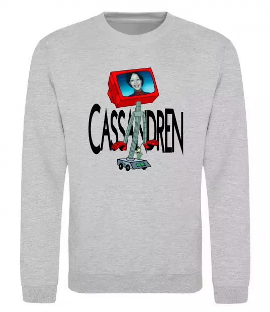 Світшот Cassandren Сірий меланж фото