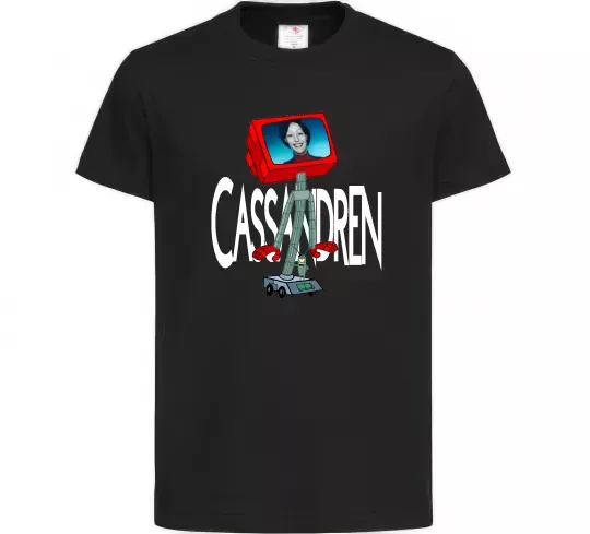 Детская футболка Cassandren Черный фото