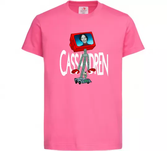 Детская футболка Cassandren Ярко-розовый фото
