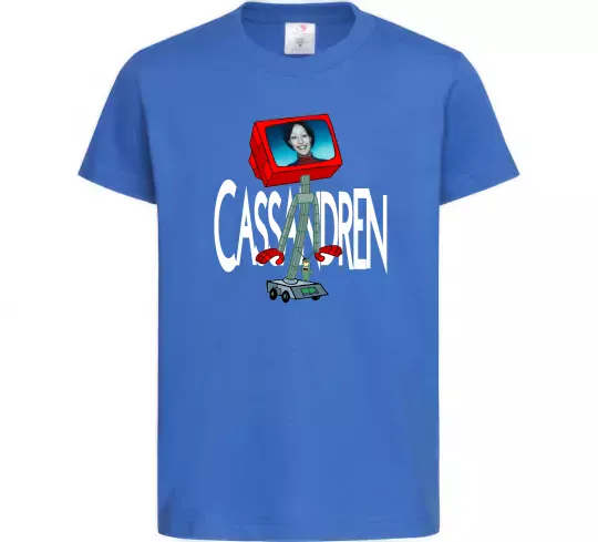 Детская футболка Cassandren Ярко-синий фото