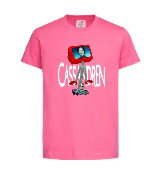 Детская футболка Cassandren Ярко-розовый фото