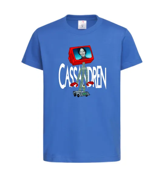 Детская футболка Cassandren Ярко-синий фото