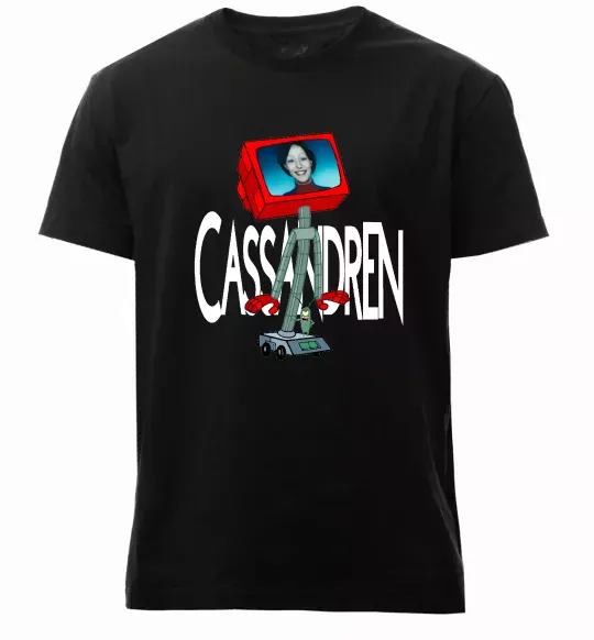 Мужская премиум футболка Cassandren Черный фото