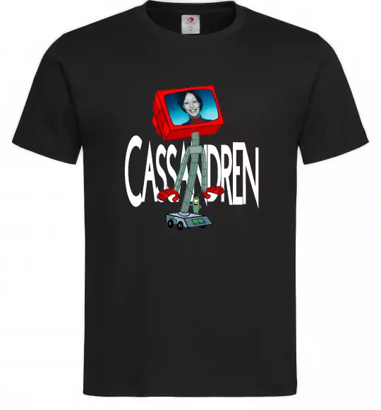 Мужская футболка Cassandren Черный фото