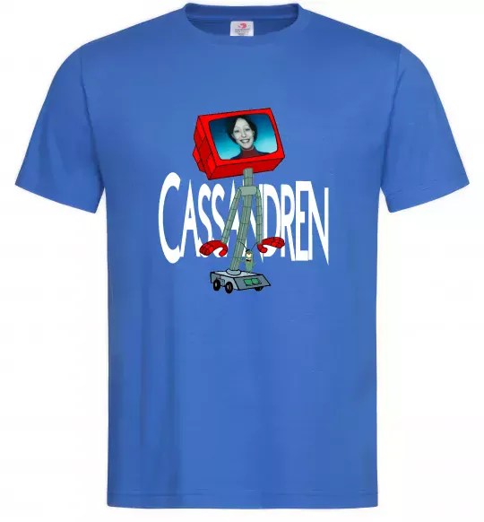 Мужская футболка Cassandren Ярко-синий фото