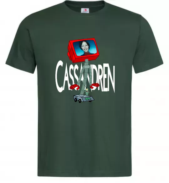 Мужская футболка Cassandren Темно-зеленый фото