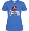 Женская футболка Cassandren Ярко-синий фото