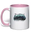 Чашка з кольоровою ручкою More than Cassandra Ніжно рожевий Чашка з кольоровою ручкою More than Cassandra Ніжно рожевий фото