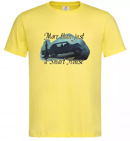 Мужская футболка More than Cassandra Лимонный фото