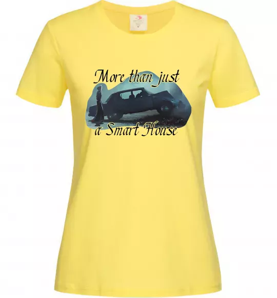 Жіноча футболка More than Cassandra Лимонний фото