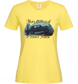 Жіноча футболка More than Cassandra Лимонний фото