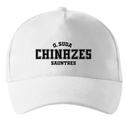 Кепка Чіназес chinazes Белый фото
