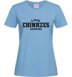 Женская футболка Чіназес chinazes Голубой фото