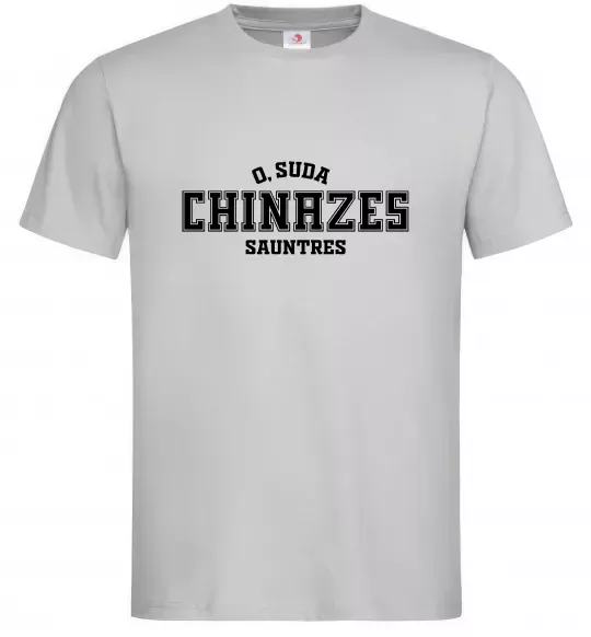 Мужская футболка Чіназес chinazes Серый фото