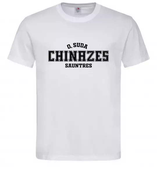 Мужская футболка Чіназес chinazes Белый фото