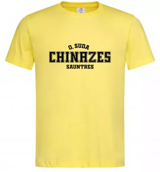 Мужская футболка Чіназес chinazes Лимонный фото