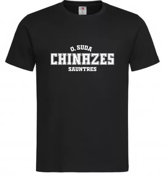 Мужская футболка Чіназес chinazes Черный фото