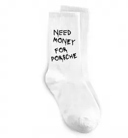 Шкарпетки One love Porsche Білий фото