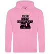 Жіноча толстовка (худі) Немає нічого неможливого Рожевий фото