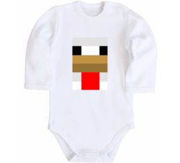 Детский боди Курка майнкрафт Детский боди Курка майнкрафт