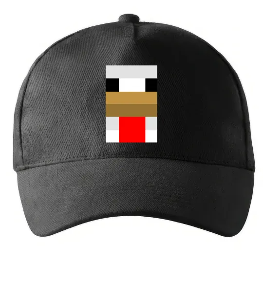 Кепка Курка майнкрафт Черный фото