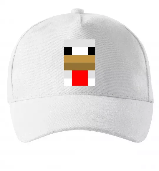 Кепка Курка майнкрафт Белый фото