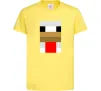 Дитяча футболка Курка майнкрафт Лимонний фото