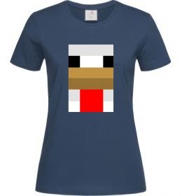 Жіноча футболка Курка майнкрафт