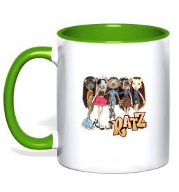 Чашка с цветной ручкой Ratz